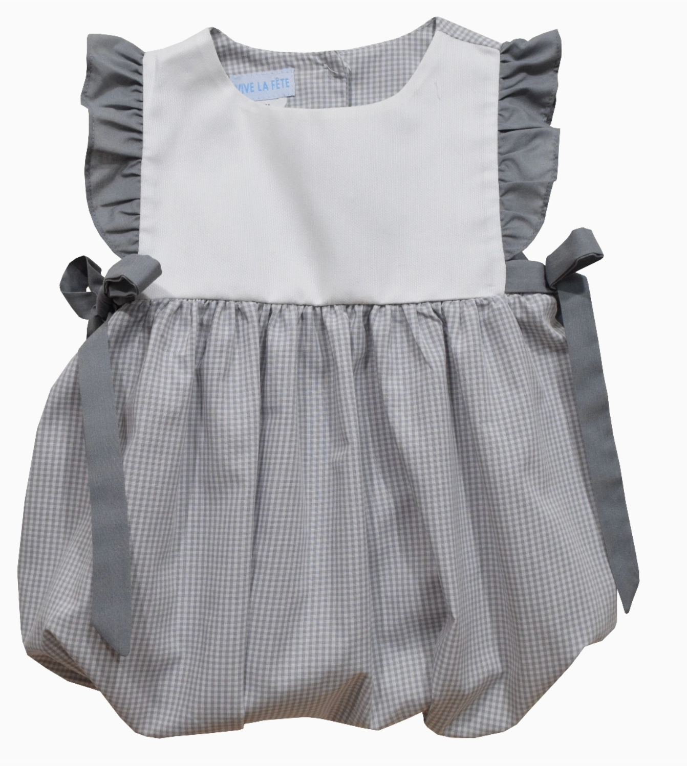 Maroon with Bow Football Bubble Romper
