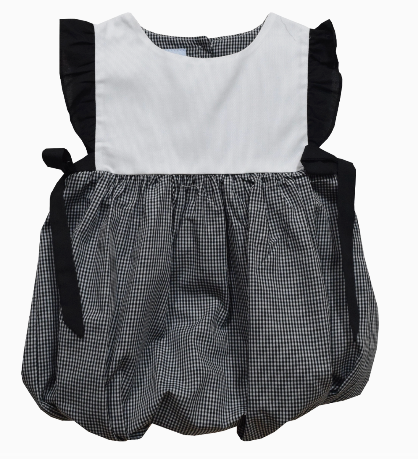 Maroon with Bow Football Bubble Romper