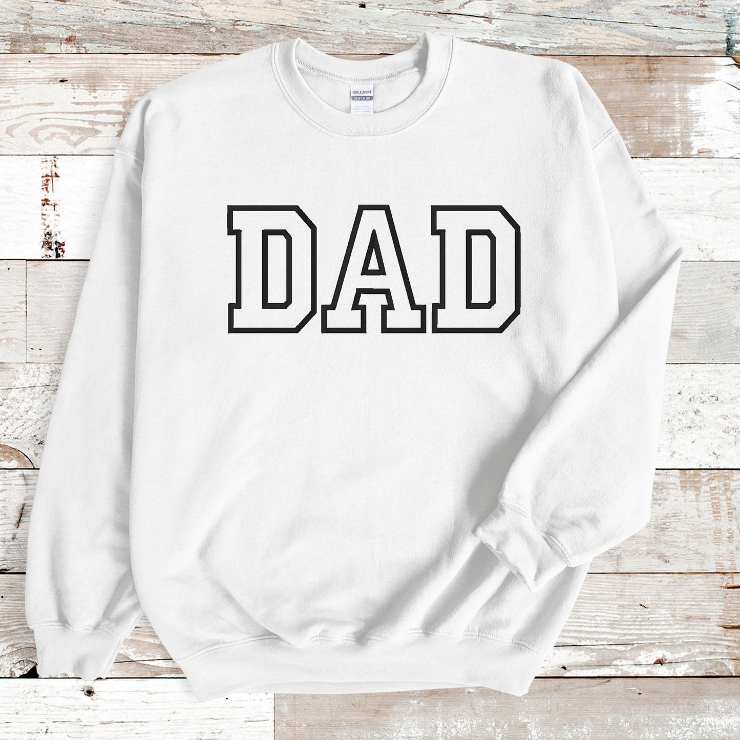 Dad Block Letter Sweatshirt