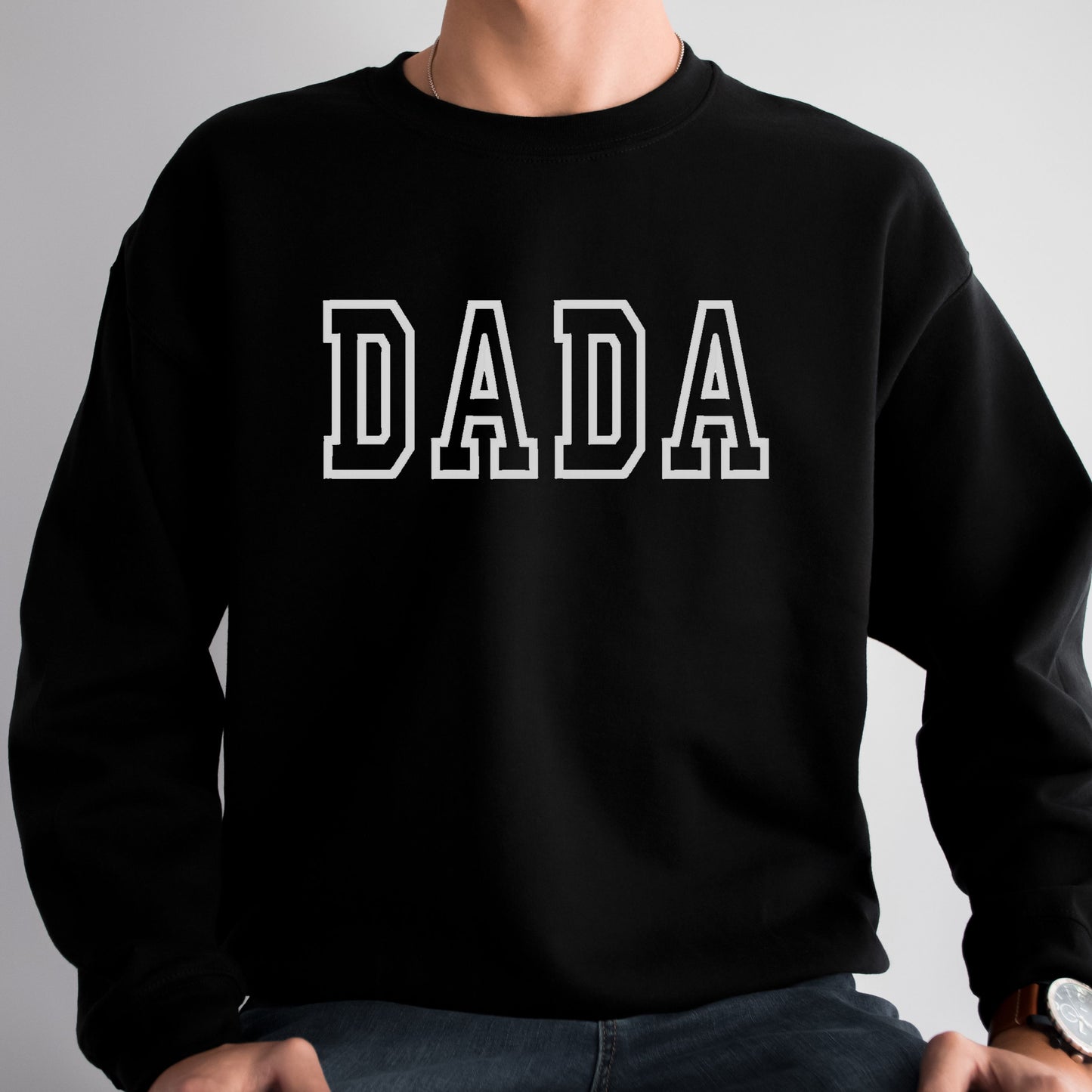 Dada Block Letter Sweatshirt