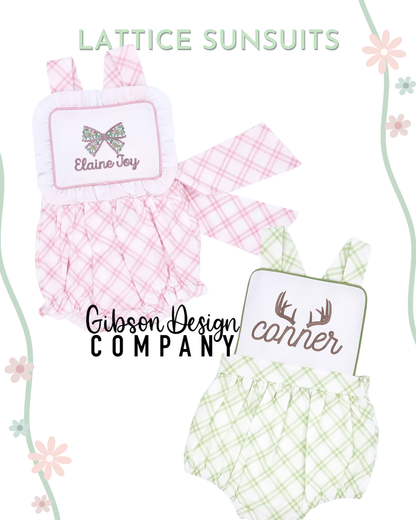 PO: Lattice Sunsuits - Closes June 19 at 11:59PM