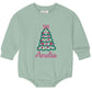 Christmas Tree with Bows Sweatshirt Bubble Romper
