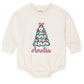 Christmas Tree with Bows Sweatshirt Bubble Romper
