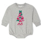 Bow Christmas Tree Sweatshirt Bubble Romper