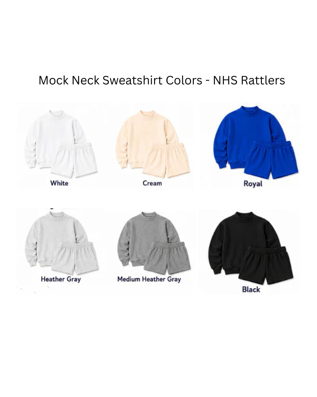 Rattler Mock Neck Sweatshirt - Toddler/Youth (Preorder Closes July 6 at Noon)