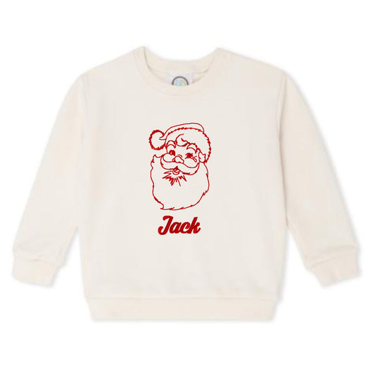 Vintage Santa Toddler Sweatshirt