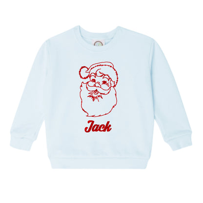 Vintage Santa Toddler Sweatshirt