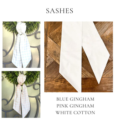 Easter Wreath Sashes