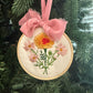 Birth Flower Ornament