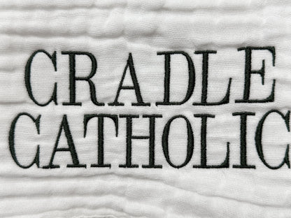 Cradle Catholic Burp Cloth