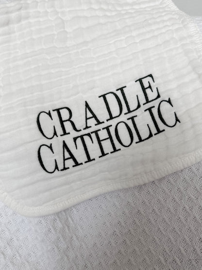 Cradle Catholic Burp Cloth