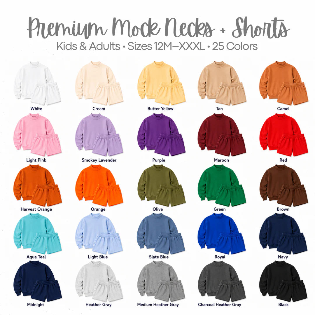 Mock Neck Sweatshirt - Adult (Preorder Closes July 6 at Noon)