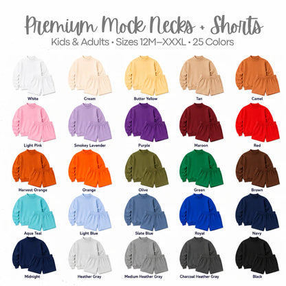 Mock Neck Sweatshirt - Adult (Preorder Closes July 6 at Noon)