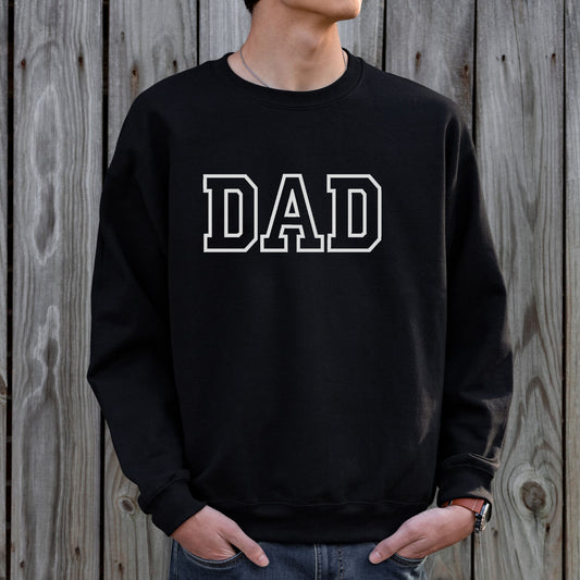 Dad Block Letter Sweatshirt