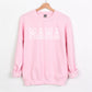 Mama Block Letter Sweatshirt