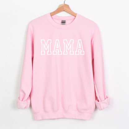 Mama Block Letter Sweatshirt