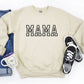 Mama Block Letter Sweatshirt