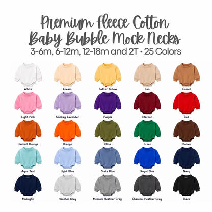 Mock Neck Sweatshirt Bubble (Preorder Closes July 6 at Noon)