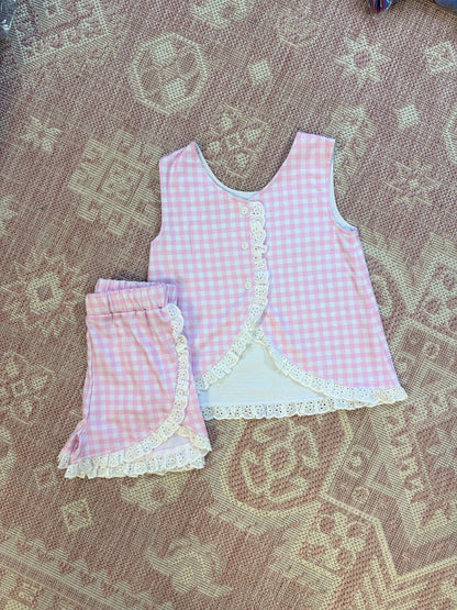 PO: Pink Gingham Short Sets - Closes June 19 at 11:59PM